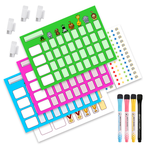 Uni-Felt Personnalisé Amovible Réutilisable Tableau de Récompenses pour Enfants Planificateur Hebdomadaire Pour <span class=keywords><strong>Bois</strong></span> Peint Aluminium Mur Peint Solide et Plus - Product Image 2