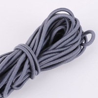 Cordón elástico trenzado de cinco colores, cuerda para colgar bolsos, llavero, paraguas, hecho a mano, de poliéster, a la moda, para teléfono