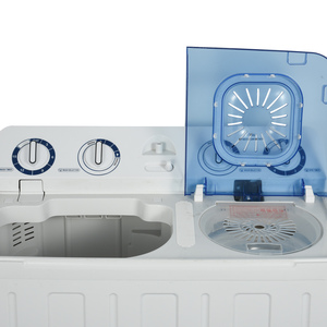 Lave-<span class=keywords><strong>linge</strong></span> semi-automatique à double cuve OEM le plus vendu pour usage commercial et domestique 10/15 kg – Laveuse et essoreuse à prix abordable - Product Image 2