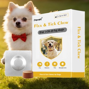 อาหารเสริมแบบเคี้ยวชนิดนุ่มสำหรับสุนัขพันธุ์ใหญ่ ป้องกันเห็บหมัด ปรับแต่งได้ตามความต้องการของผู้ผลิต (OEM) ขนาด 2040 กก. ป้องกันได้นาน 12 สัปดาห์ ดูดซึมเร็ว เสริมภูมิคุ้มกัน - Product Image 6
