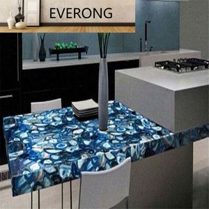 Losas <span class=keywords><strong>de</strong></span> Piedra <span class=keywords><strong>de</strong></span> Ágata Azul Translúcida Natural Premium, Grandes y Brillantes, para Pisos y Encimeras - Product Image 3