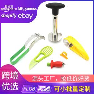 Juego de 6 Cortadores de Frutas Multifuncionales, Herramienta de Cocina, Solo Lavar a Mano, para Piña, Plátano, Sandía, Aguacate, Fresa - Product Image 4
