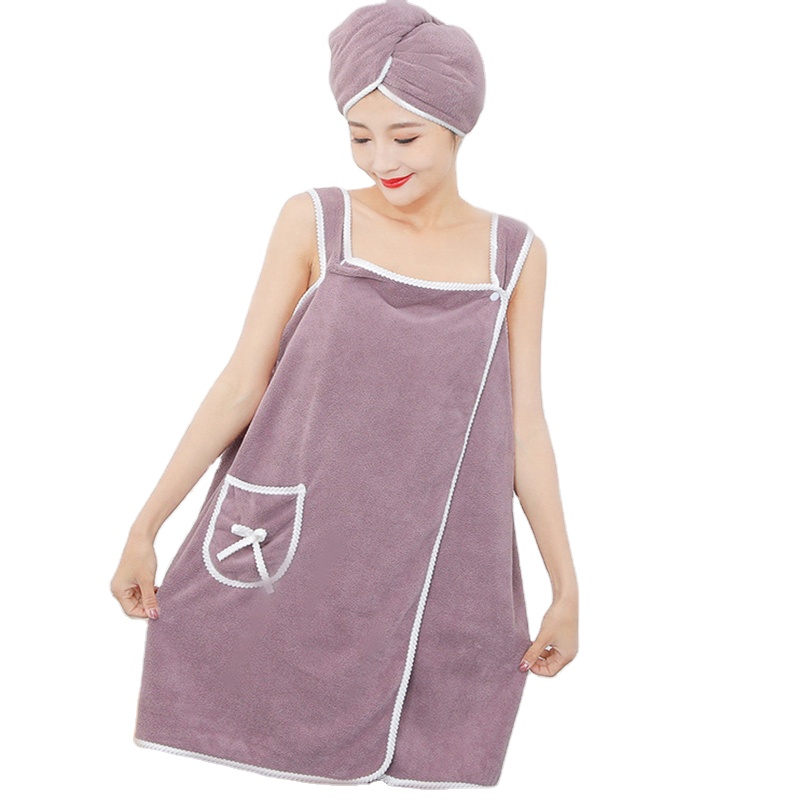 knee length dresses for ladies Luxury Women's Towel Wrap Set  Sauna & Spa Bath Towel Wrap with Hand Towel  Snow White Xs
