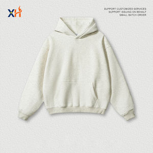 Sudadera con Capucha Personalizada de Alta Calidad 100% Algodón para Hombre, Unisex, con Cierre, al por Mayor, Estilo Holgado, Hombros Caídos, para Invierno - Product Image 3