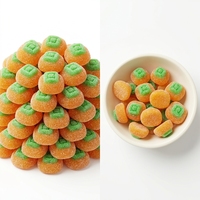 OEM Factory Direct Persimmon Gummies Fudge Sour Flavored Multi-Colored Cartoon-Shaped Glucose Syrup Sugar Candies