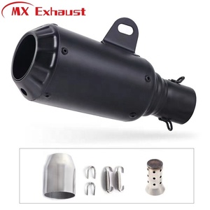 Silencieux d'échappement universel AK 51mm, échappement Slip-On avec <span class=keywords><strong>db</strong></span> <span class=keywords><strong>killer</strong></span>, adapté à la plupart des motos, scooters, vtt, <span class=keywords><strong>Dirt</strong></span> <span class=keywords><strong>Bike</strong></span> - Product Image 5