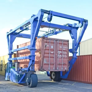 Grúa RTG de Servicio Pesado de 20 y 40 pies, Portacargas de 30 Toneladas, Grúa Pórtico Móvil de Contenedores con Neumáticos de Goma de 50 Toneladas - Product Image 3