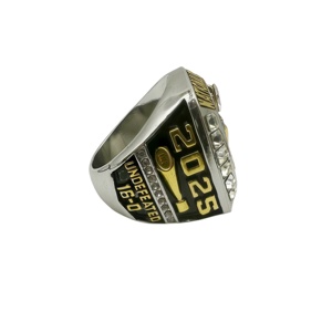 Bague de championnat INDIANA <span class=keywords><strong>HOOSIERS</strong></span> 2025 Hoo Hoo <span class=keywords><strong>Hoosiers</strong></span> avec boîte (NCAA) - Product Image 3