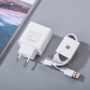 Caricatore all'ingrosso 66W caricatore rapido EU adattatore di sovralimentazione 6A USB tipo C cavo per <span class=keywords><strong>HUAWEI</strong></span> P50 P40 P30 <span class=keywords><strong>P20</strong></span> Mate 40 30 Nova 9 8 7 - Product Image 4