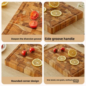 <span class=keywords><strong>Planche</strong></span> à découper multifonctionnelle en teck pour comptoir de cuisine, échiquier, <span class=keywords><strong>planche</strong></span> à découper géante de 3 mm - Product Image 4