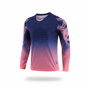 Maillot de gardien de but de football à manches longues de haute qualité pour hommes nouveau design uniformes d'entraînement de jeu pour adultes approvisionnement en gros OEM - Product Image 2