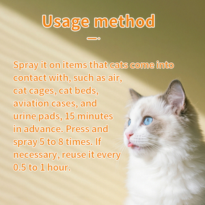 OEM Portable Plastique <span class=keywords><strong>Chat</strong></span> Information Phéromone Apaisant Anti-Stress Spray <span class=keywords><strong>Sédatif</strong></span> Émotionnel Style Simple - Product Image 4