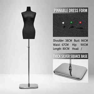 <span class=keywords><strong>Mannequin</strong></span> de <span class=keywords><strong>Couture</strong></span> Professionnel en Mousse pour Femme, Modèle Torse pour Conception de Vêtements, Forme Corporelle pour la Confection et le Repinçage - Product Image 4