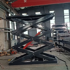 Staalconstructie draagbare auto-schaarlift elektrisch type met kabelslinger voor dagelijks auto-onderhoud - Product Image 4