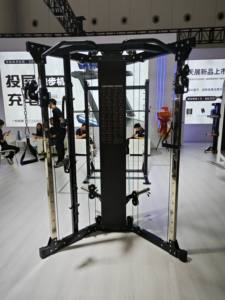 TZfitness TZ-Q1105 Appareil de musculation commercial à double poulie avec plaques de poids, entraîneur fonctionnel réglable, traction latérale, rameur bas, équipement de salle de sport - Product Image 4