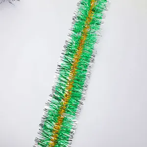 Lễ Hội Kỳ Nghỉ Trang Trí Vật Nuôi 2M * 9Cm Giáng Sinh Tinsel Long Lanh Tinsel Giáng Sinh Trang Trí