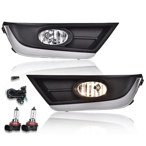 Phía Trước Bội Thu Sương Mù Ánh Sáng Lái Xe Đèn Lắp Ráp Kit Đối Với <span class=keywords><strong>Honda</strong></span> Cr-V <span class=keywords><strong>CRV</strong></span> 2017 2018 Với Chuyển Đổi Dây Khai Thác Chúng Tôi Châu Á Loại - Product Image 2