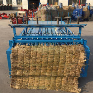Machine automatique de tissage de tapis en roseau, machine de fabrication de roseaux, machine de tissage de paille de roseau pour cabane en chaume, machine de tissage de paravent en <span class=keywords><strong>bambou</strong></span> - Product Image 3