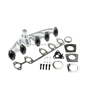 Juego Completo de Colector de Escape de Hierro Fundido 070253017 para VOLKSWAGEN TOUAREG 2.5 R5 TDI <span class=keywords><strong>174</strong></span> BAC 163 BLK AUTOMÁTICO 7LA 7L6 7L7 - Product Image 1