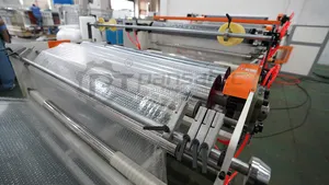 Nieuwe Ontwerp Twee Lagen Luchtbel Film Vel Kussen Wrap Making Machine