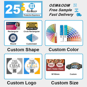 Magneti per Frigorifero Fustellati Design Misti Stampa PVC Pubblicità Magnete per Frigorifero Impermeabile Adesivo Magnetico Personalizzato - Product Image 3