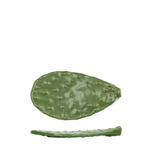 Assiette en cactus bio 18x10 cm pour servir des plats - Product Image 2