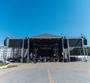 GT sân khấu nóng bán ánh sáng nhôm ngoài trời mái buổi hòa nhạc sân khấu mái giàn để bán - Product Image 3
