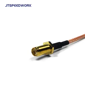 ייצור JT-T0025 25*25 מ""מ 1.5dBi UHF RFID אנטנה קרמית עבור UHF RFID קורא כתיבה