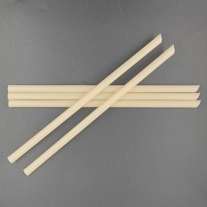 Thân Thiện Với Môi Phân Hủy Sinh Học Compostable Tre Bột Rơm Duy Nhất Sử Dụng Ống Hút Tre Dùng Một Lần - Product Image 1