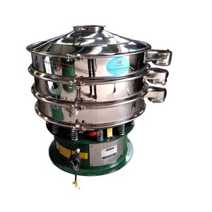 Máquina Eléctrica para Tamizar Harina, Tamiz Industrial de Acero Inoxidable, Tamiz Vibratorio Rotatorio para Polvo, para la Industria Alimentaria - Product Image 1