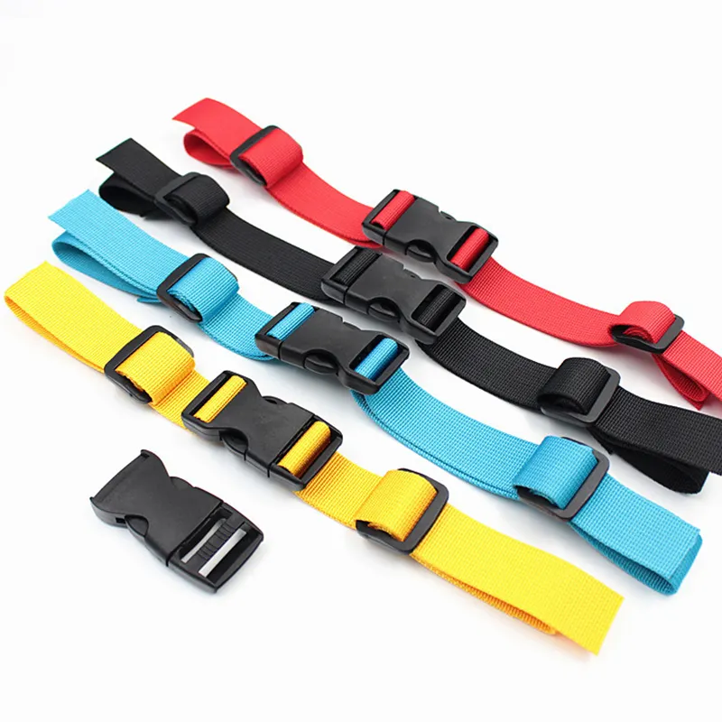 Durable Camping Backpack Chest Harness Nylon belt Strap for Adjustable Release Buckle Bag Parts Accessories