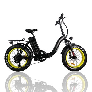 Bicicletta <span class=keywords><strong>Elettrica</strong></span> <span class=keywords><strong>Pieghevole</strong></span> OEM da 20 Pollici, Batteria al Litio 48V 500W/750W, 7 Velocità, Pneumatici Fat, Motore da 350W/750W - Product Image 1