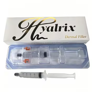 Sterile Gel Hyalrix 10ml Cross Linked <strong>Hyaluronic</strong> <strong>Acid</strong> Dermal Filler for <strong>Jawline</strong> Volumizing &amp; Contouring - Product Image 2