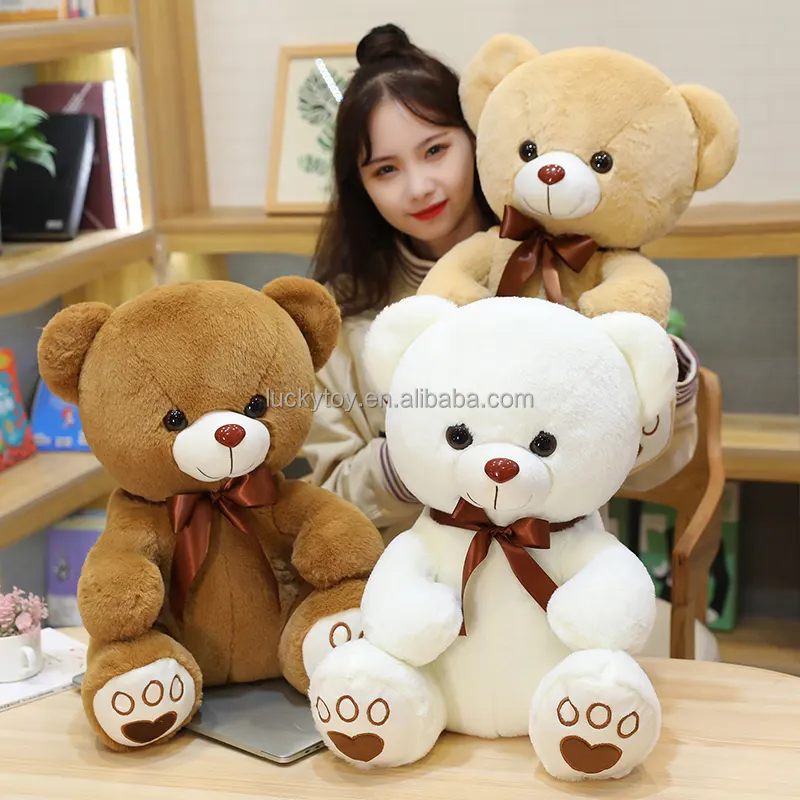 LUCKY Toy 35cm custom valentine teddy bear peluche produttore low moq peluche teddy bear