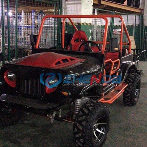 Mini Jeep Original de 350cc de Alto Rendimiento, Carro de Golf con Neumáticos Todoterreno, Capacidad para 2/4 Personas, Gasolina - Product Image 2