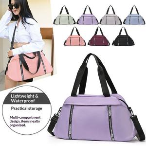 Wholesale Nylon <b>String</b> Super Lightweight 20-35L Unisex Large Capacity Travel Bag New Casual Sports Fitness Bag - Product Image 1