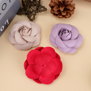 ดอกกุหลาบผ้าประดับตกแต่งสำหรับผม รองเท้า กระเป๋า งานแต่งงาน DIY ทำมือ ลายดอกคามิลเลีย ต้นกำเนิดจินหัว ฤดูใบไม้ร่วง 2025 - Product Image 4