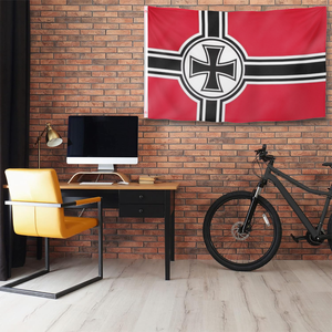 La bandera <span class=keywords><strong>de</strong></span> <span class=keywords><strong>guerra</strong></span> <span class=keywords><strong>de</strong></span> la Wehrmacht alemana durante la Segunda <span class=keywords><strong>Guerra</strong></span> Mundial (Reichskriegsflagge) 3x5 pies - Product Image 4