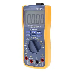 WH5000A Digitale Multimeter 6000 Telt Met Usb Interface Auto Range Met Backlight Magneet Ac Dc Amperemeter Voltmeter Ohm