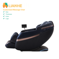 Fauteuil de massage automatique à pétrissage profond avec rouleaux pour les pieds, compression par airbag et moteur silencieux, idéal pour les personnes âgées, coffret cadeau