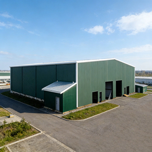 Kit di Costruzione per Magazzini e Officine Prefabbricate in Acciaio Modulare con Design Personalizzabile - Product Image 1