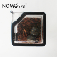 NOMOYPET Offre Spéciale carré haute Transparent en plastique Reptile Habitat Cage boîte d'élevage pour Gecko lézard caméléon