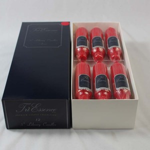 Velas cónicas <span class=keywords><strong>cortas</strong></span> de 5 pulgadas, paquete de 6 velas de cena hechas a mano para el hogar, boda, fiesta, decoración del hogar, candelabros de goteo - Product Image 2