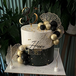 Complementos <span class=keywords><strong>de</strong></span> <span class=keywords><strong>pastel</strong></span> <span class=keywords><strong>de</strong></span> feliz cumpleaños estilo Ins, decoración <span class=keywords><strong>de</strong></span> <span class=keywords><strong>pastel</strong></span> acrílico <span class=keywords><strong>de</strong></span> cumpleaños para hombres, superventas, suministros <span class=keywords><strong>de</strong></span> fiesta reutilizables personalizables - Product Image 5