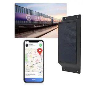 IP67 Waterproof Solar Panel Power Supply Long Standby Stable Performance Asset Tracking Wagon Cargo Container Gps Tracker