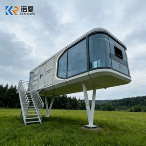 Capsule spatiale commerciale, maison conteneur avec salon et cuisine, hôtel, design de capsule spatiale <span class=keywords><strong>d</strong></span>émontable - Product Image 5