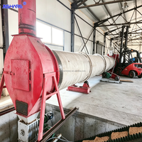 Séchoir rotatif industriel pour sciure de bois, biomasse, paille et bagasse – Sécheur à tambour rotatif