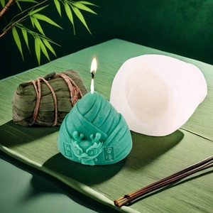 Molde de Silicona para Velas con Forma de Dragón Chino TangChu (Dumpling de Arroz Pegajoso) para Decoración de Fiestas, Regalo Único y Ambiente Gótico - Product Image 2