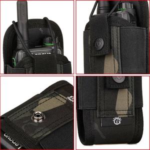 Bolsa para Walkie Talkie de Nailon Antidesgarro, Bolsa Táctica de Alta Calidad para Walkie Talkie, Bolsa Desmontable para Radio Walkie Talkie para Exteriores - Product Image 5