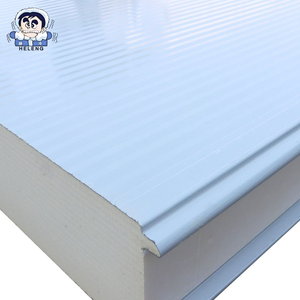 Nouveau panneau mural et de toiture sandwich en métal insonorisé, isolé, ignifuge, en PIR, PU, polyuréthane, <span class=keywords><strong>EPS</strong></span>, pour façade, congélateur et entrepôt frigorifique - Product Image 3